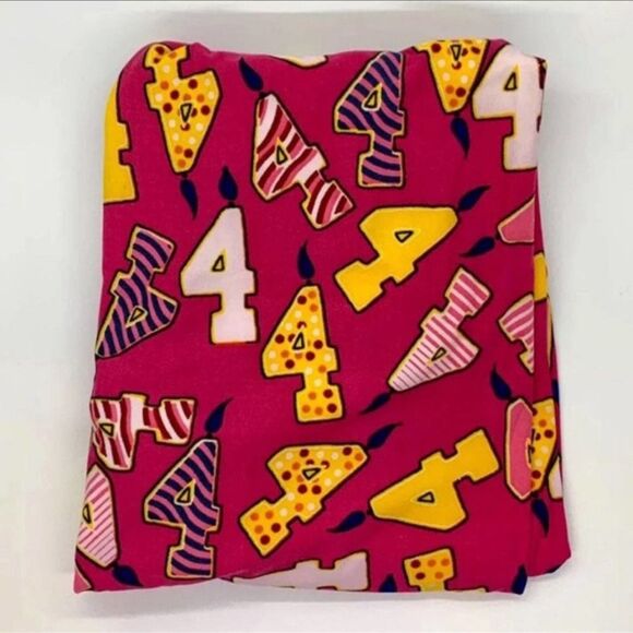 LuLaRoe Leggings One Size OS Birthday - Picture 1 of 2